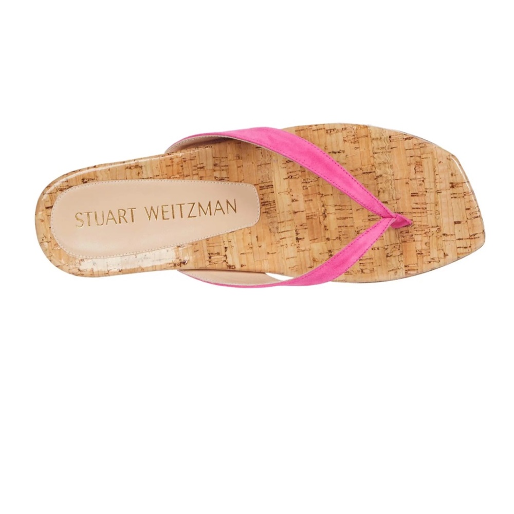 Stuart Weitzman cork sandals